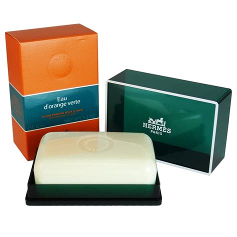 hermes soap eau d'orange verte|eau d'orange verte perfumed soap.